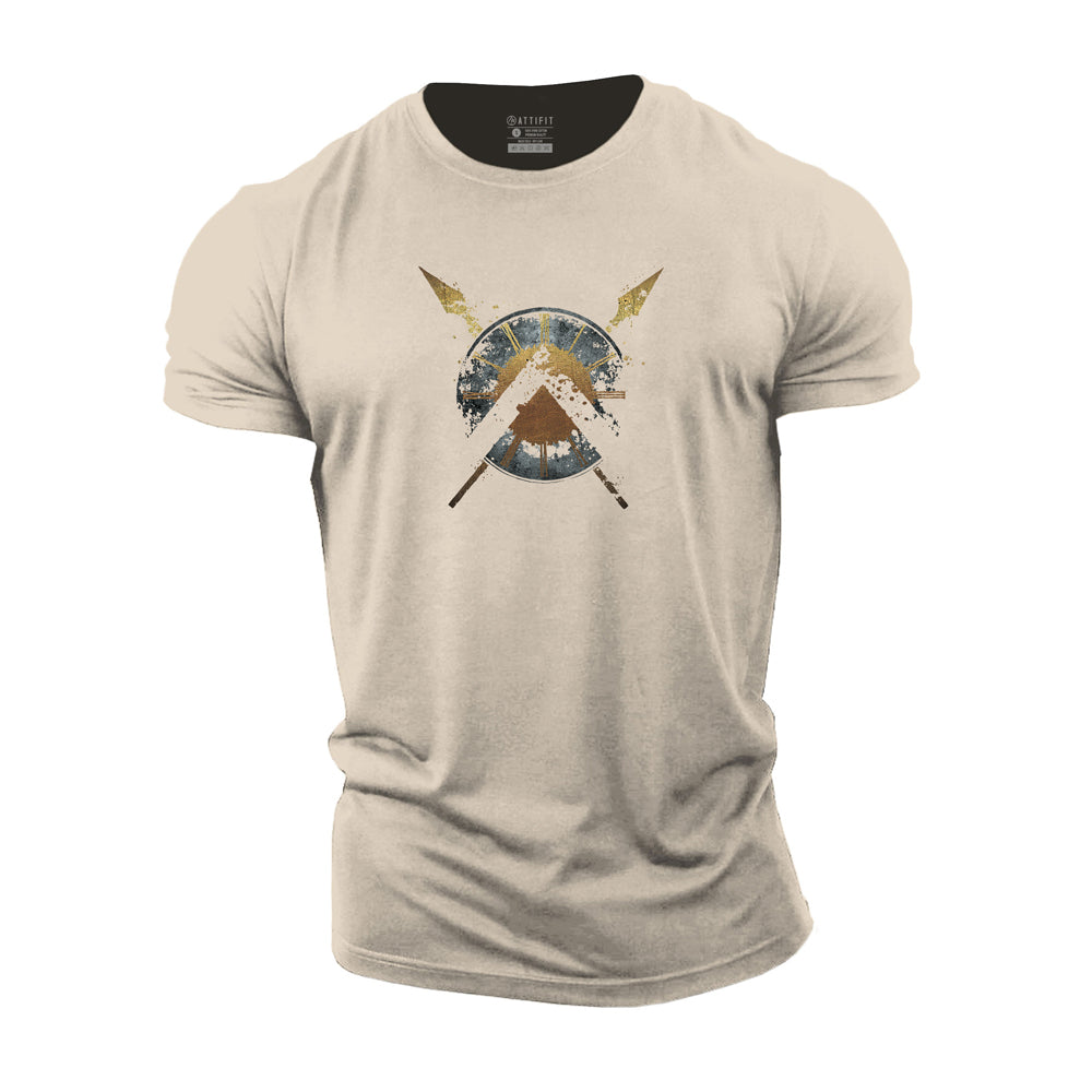 Warrior Shield Cotton T-Shirt