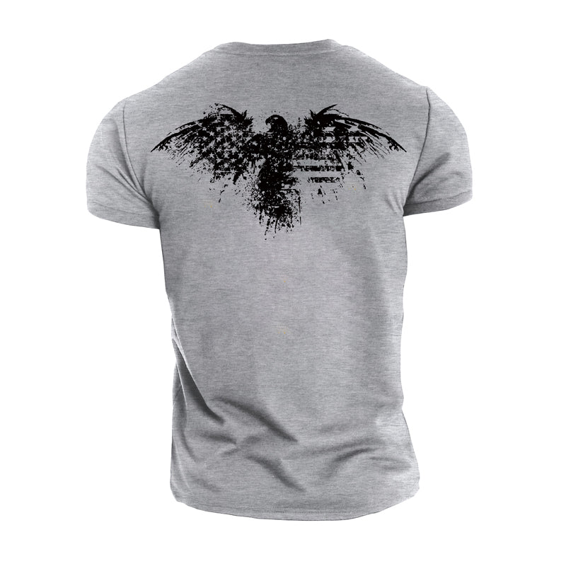 Cotton Eagle Wings Patriotic T-Shirt