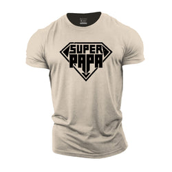 Super Papa Cotton T-Shirt