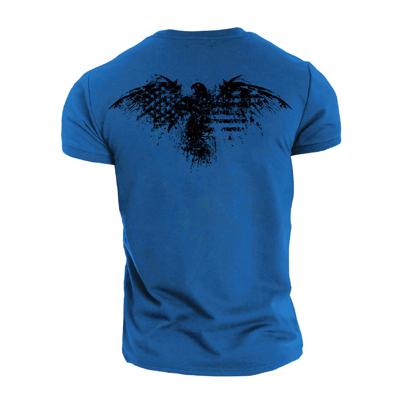 Cotton Eagle Wings Patriotic T-Shirt