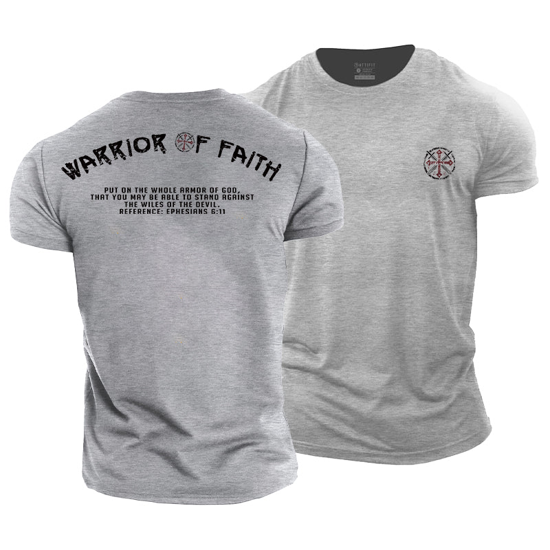 Warrior Of Faith Cotton T-Shirt