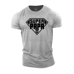 Super Papa Cotton T-Shirt